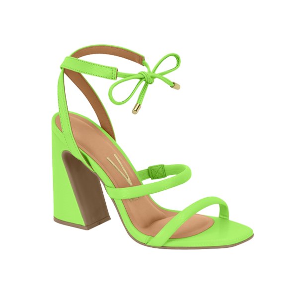 Sandália Vizzano Com Amarração Holográfica