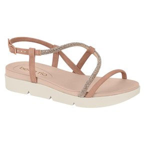 Sandália Beira Rio Papete com Brilhos