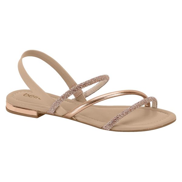 Sandália Beira Rio Com Brilhos