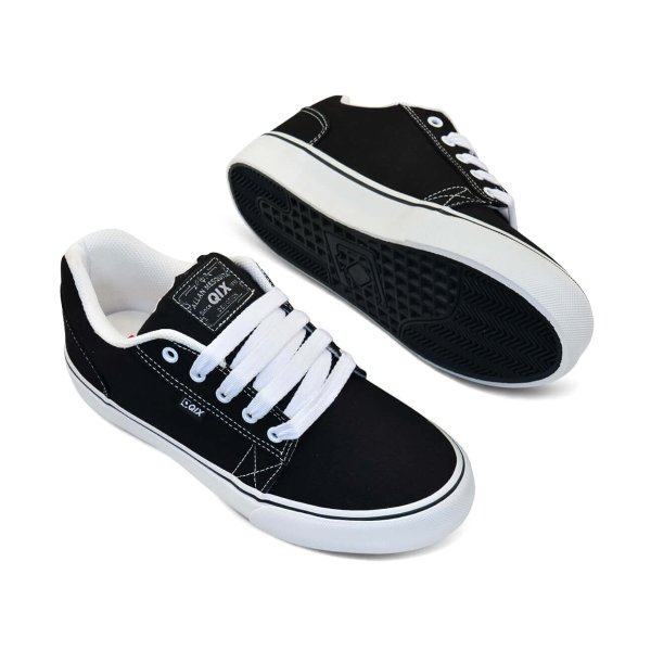 Allan Mesquita Qix Preto E Branco Tênis Qix Alan Mesquita Masculino