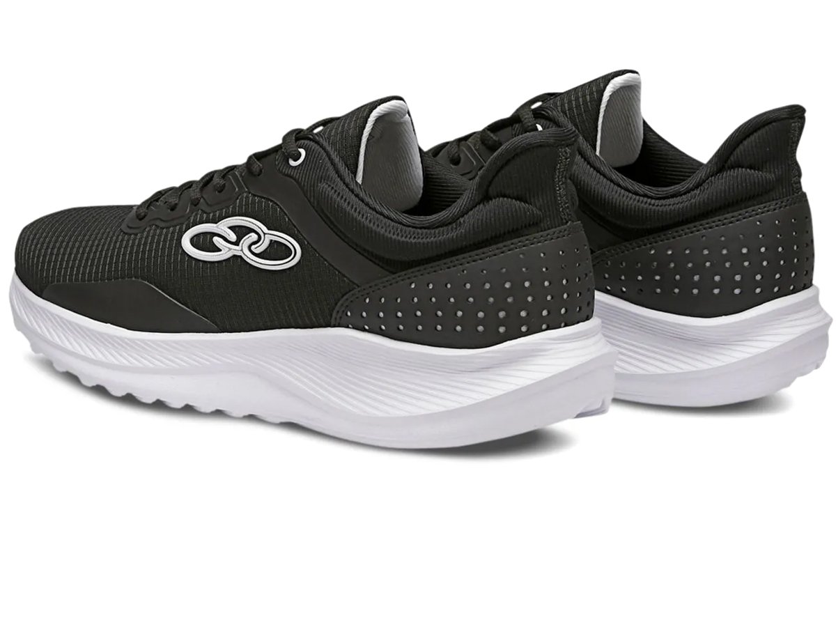 おか Tênis Olympikus Zex/168 Masculino Preto/Branco