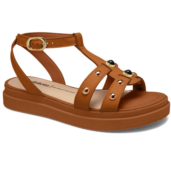 Sandália Dakota Feminina Caramelo