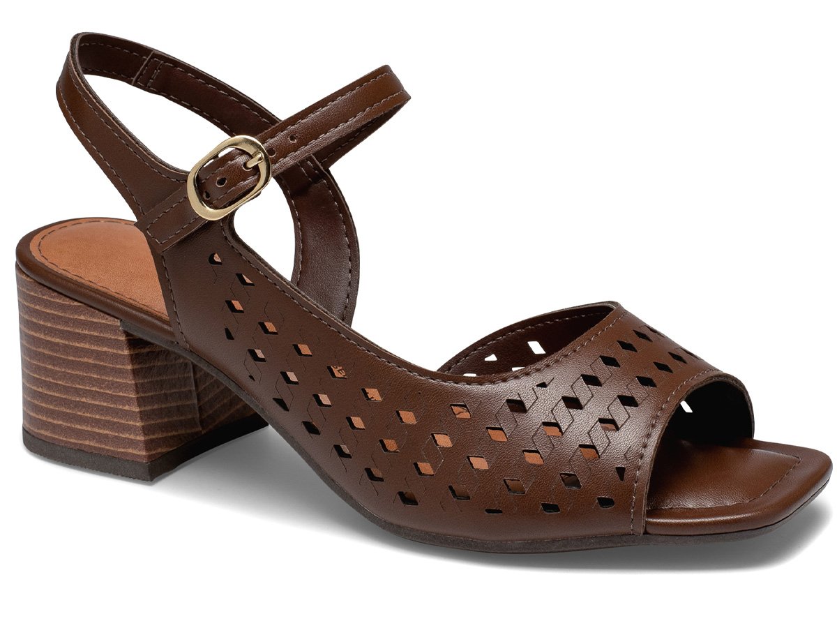 Salto Bloco Sandalia Dakota Salto Quadrado Sandália Dakota De