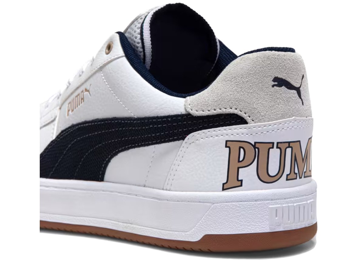 Tênis Puma Caven 2.0 Retro Club Bdp White/Club Navy/Prairie Tan